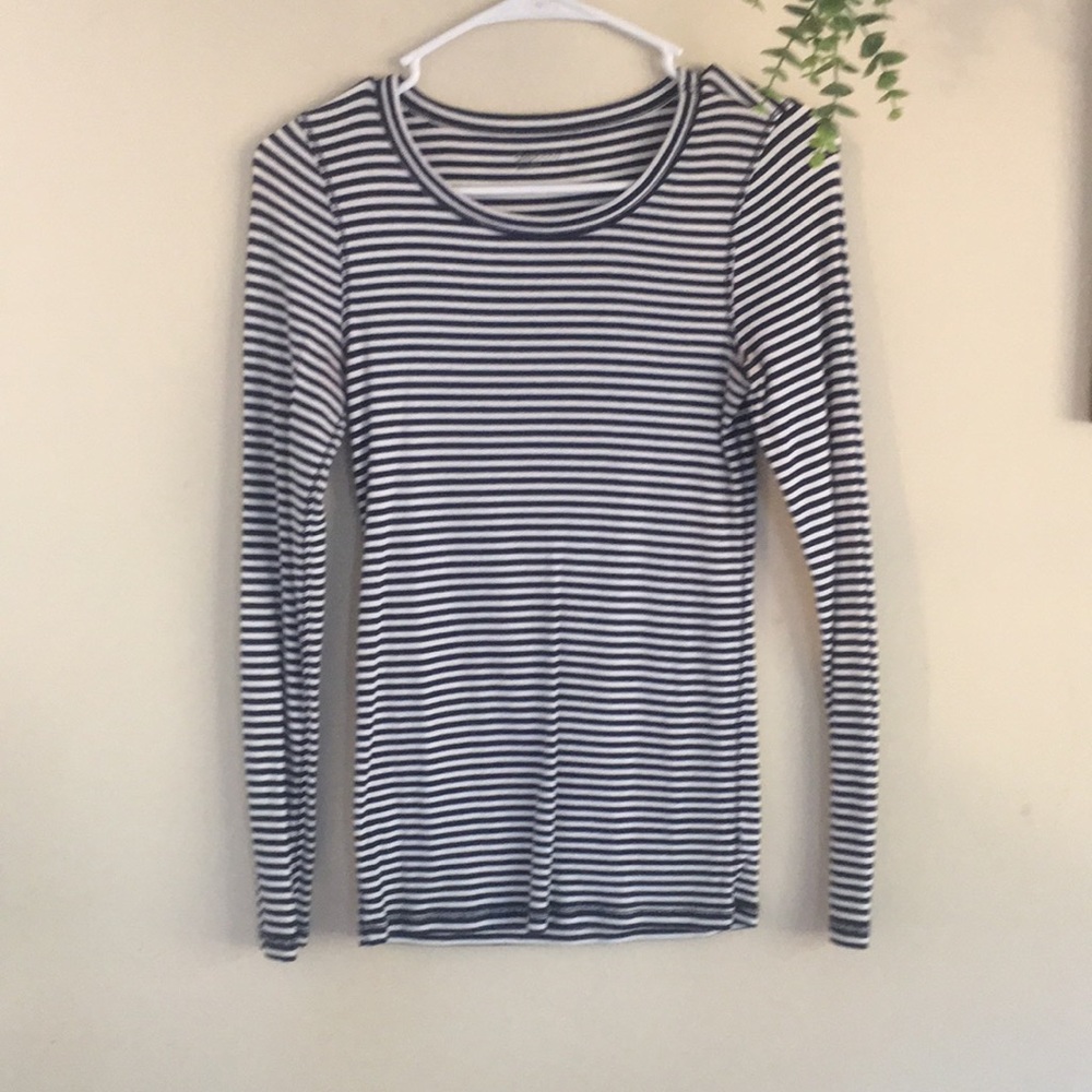 Classic nautical striped long sleeve
